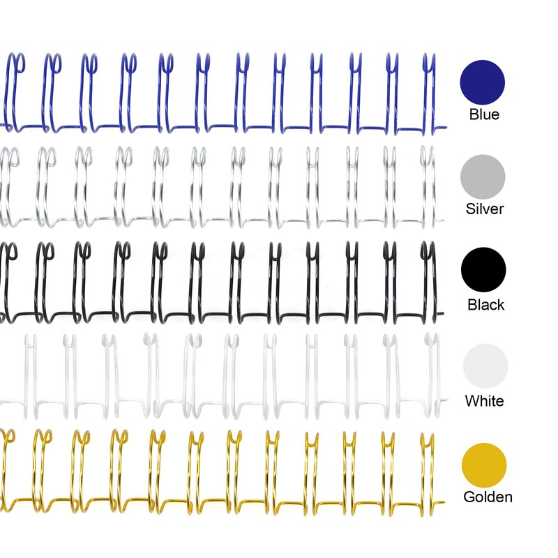 RAYSON 23 Loops 2:1 Pitch 50 Sheets 9.5mm A4 Multicolour