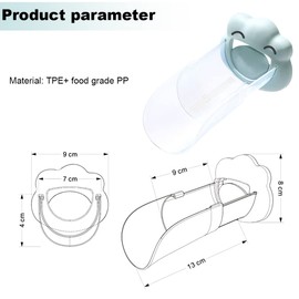 Gsrhzd Water Tap Extension, Water Tap Extension Children, 2 Pieces Cute Cartoon Cloud-shaped Tap Extension, Tap Accessories for Children with Extendable Length (Light Blue)