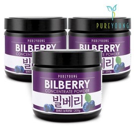 Bilberry powder 200g+200g+200g / 빌베리 분말 가루 200g+200g+200g