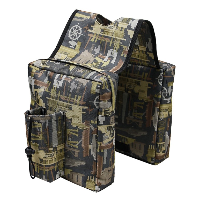 ATV Saddle Bag with Multi-Pocket Universal Waterproof Storage Bags for