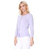 YEMAK CO079 - Sudadera de punto de cuello redondo para