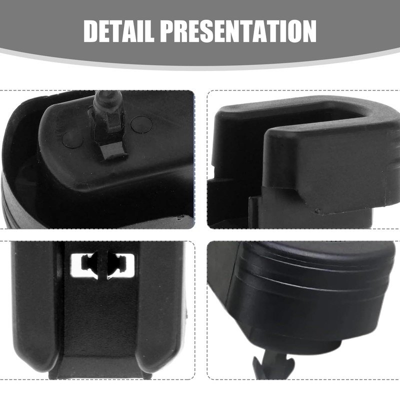Bawkars 2 PCS Tailgate Bushing, Rear Tailgate Hinge Bushing, Compatible