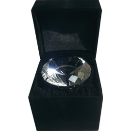 Happiness Warehouse Super Giant Diamond Style Ring, Surprise, Present, Celebration, Gift, Proposal, Performance, 3.1 inches (80 mm)