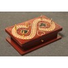 PALM ROYAL HANDICRAFTS 2 Track Cribbage Board Game Set with