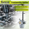 Carbhub Carburetor Fit for Husky 5000 w Generator Huskee 35-Ton