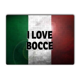 Makoroni - I Love Bocce Italy Italian - Jigsaw Puzzle 80 pcs, DesB72