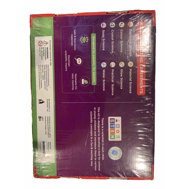 EINSTEIN BOX ULTIMATE GAME SCIENCE KIT 120 LEARNING EXPERIMENTS FOR