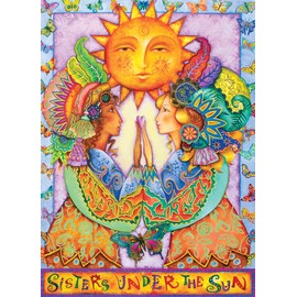 Cra-Z-Art - RoseArt - Holly Sierra - Sisters Under The Sun - 750 Piece Jigsaw Puzzle