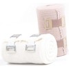 10Pcs White Elastic Bandage Clips, Stretch Metal Bandage Clip Compression