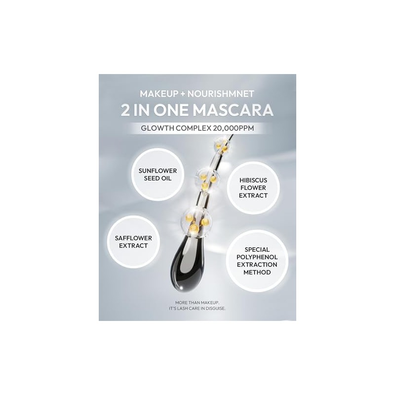 HEVVYMAKEUP Define Eyes Mascara Black Long & Lash - Lash