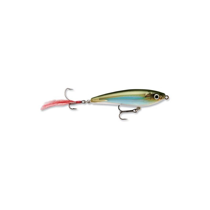Rapala XRSB07 Currican X-Rap Subwalk, Moss Back Shiner