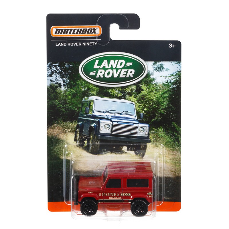 Matchbox Mattel DPT02 Land Rover Assortment, Miniature Models