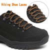 DELELE 2 Pair Thick Round Climbing Shoelaces Hiking Shoe Laces
