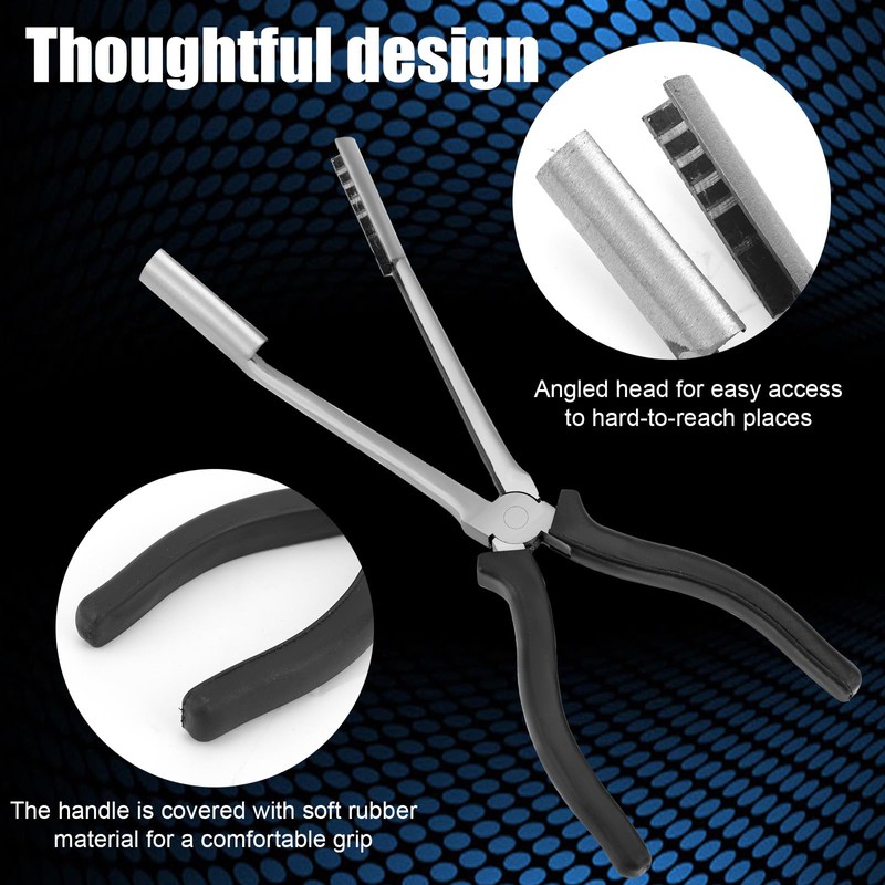 2pcs Spark Plug Puller Tool, Sleeve- & Round-Type Spark Plug