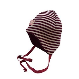 PICKAPOOH Radler Baby Hat Organic Virgin Wool/Silk, Orchid / Natural