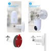 Zythrem 3 Pack Outdoor Camera Mount, 360° Surveillance Wall Mount