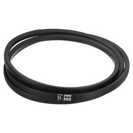sourcing map 3L660 Classic Wrapped Rubber V-Belt, 66"(1676mm) Outside Circumference, 3L Profile V Belt 3/8" Width 7/32" Height