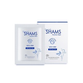 Royal Shams Feminine Wash 5ml 10-pack x 1 box (Total 10 packs) / 로얄 샴스 여성청결제 5ml 10개입 x 1박스 (총 10매)
