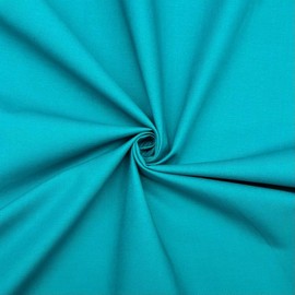 Fashion Track Teal Fabric Cotton by The Metre UK - 58 Inches / 147.5 cm Wide - 100% Cotton Fabric Plain - 60 Square - Available in 20 Colours and 5 Sizes (1 Metre, Teal)