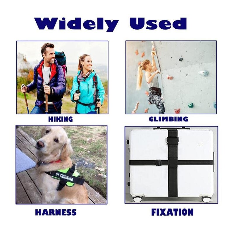 DBOO 10 Pack 25mm Plastic Buckles - Side Quick Release