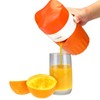 Hand Juicer Citrus Orange Squeezer Manual Lid Rotation Press Reamer