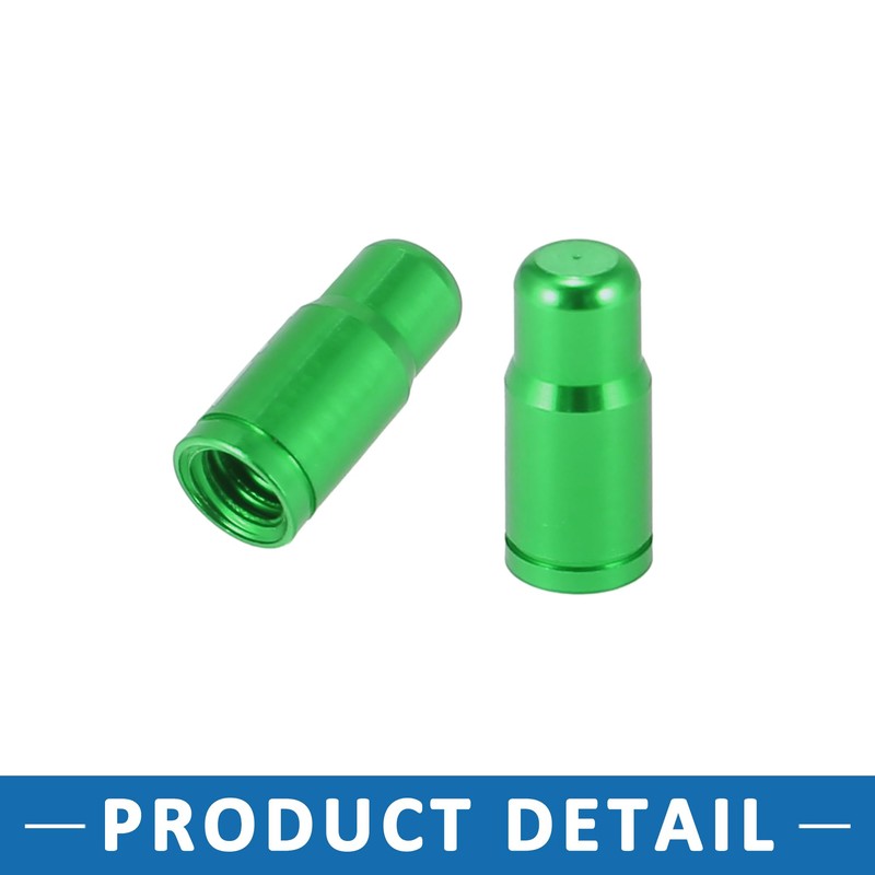 A ABSOPRO Tire Valve Caps Dust Covers for Bicycle Road