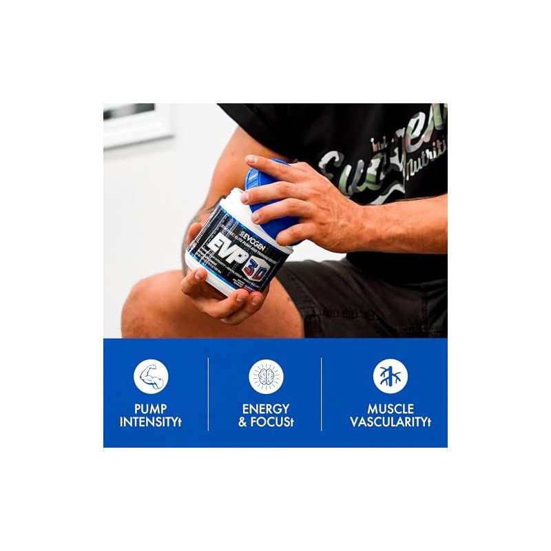 Evogen Evp 3D - Preentrenamiento en Polvo sin Estimulantes