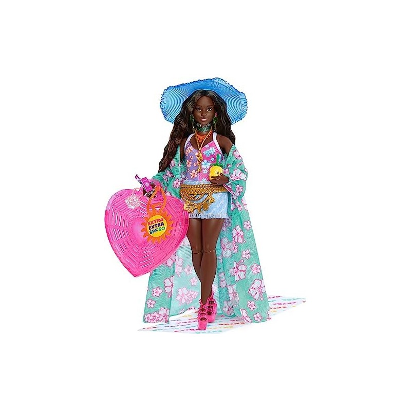Barbie, Set de Juego, Colección Extra Fly, Muñeca Look de
