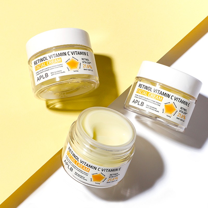 APLB Retinol Vitamin C Vitamin E Facial Cream 55ml -