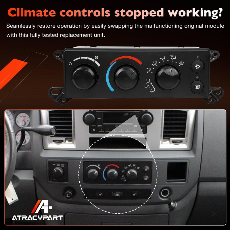 P55056569AC Climate Control Module A/C Air Conditioning Heater Control Switch