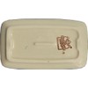 Polish Pottery Butter Dish 4" X 7" From Zaklady Ceramiczne