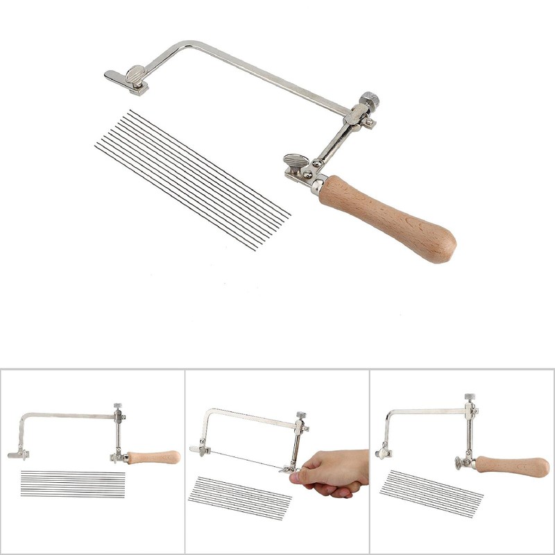 MUNEFE Jewelry Saw, Small Hacksaw, Metal Cutting Saw, Great for