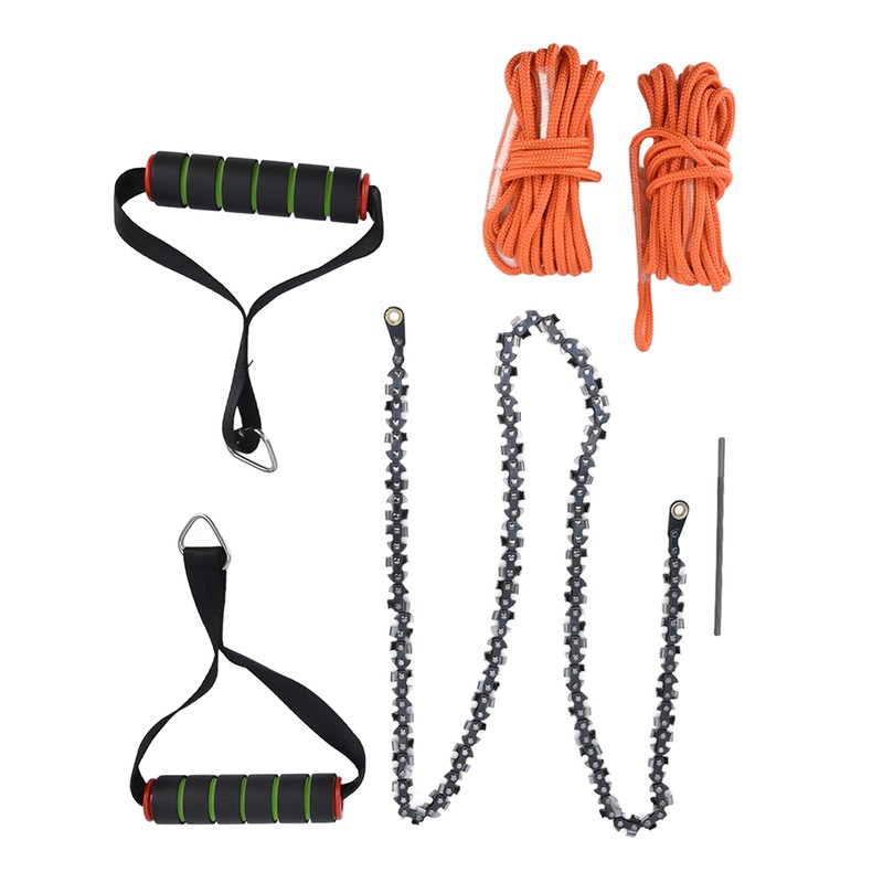 High Reach Hand Chain Saw 48inch Compact Portable Rope Saw