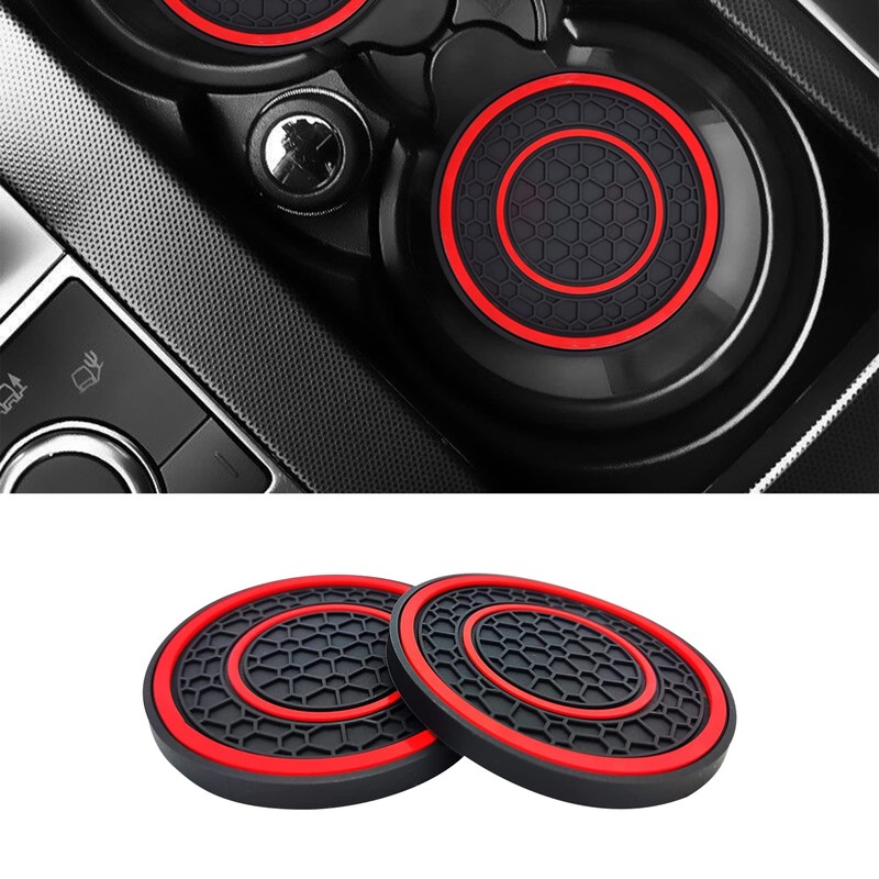 2 PCS Car Cup Holder Coaster,Car Coasters Cup Mats,2.75 Inch