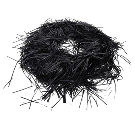 ORFOFE 500g Black Shredded Tissue Paper Basket Filler Box Stuffing Paper Shreds for Box Decor