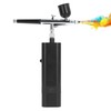 Airbrush Kit 32PSI High Pressure Adjustable Airflow 0.3mm Nozzle Rechargeable