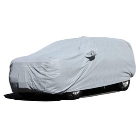 Car Cover for All Weather Hail UV Waterproof Fit 2001-2005 2006 2007 2008 2009 2010 2011 2012 2013 2014 2015 2016 2017 2018 2019 2020 2021 2022 2023 2024 Toyota Sequoia - Premier Series (Gray)