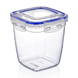 Superio Square Deep Sealed Container For Food (5 Qt.) Plastic Container With Lid Keeps Food Fresh, Perishable, Shelf Stable
