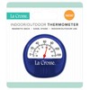 La Crosse 104-106BL Blue Analog Thermometer with Magnetic Back