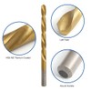 13pcs Left Handed Drill Bit Set M2 HSS with Titanium