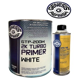 Genesis Refinish 2K Turbo Primer Kit White 1-Gallon - FREE SHIPPING!