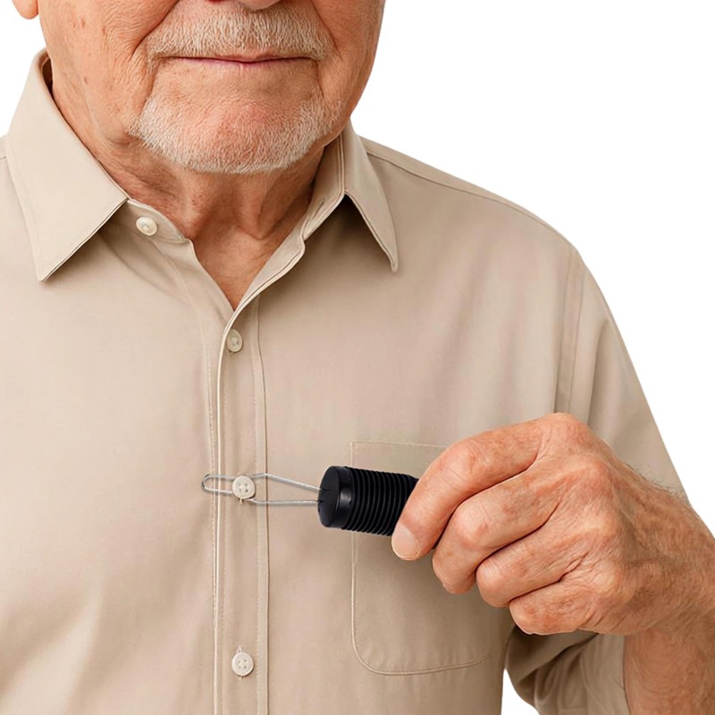Button Hook for Seniors and People with Arthritis – One-Handed