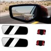 2PCS Car Rearview Blind Spot Mirror, 3.7" x 1.4" HD