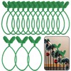 DIYASY Christmas Garland Ties, 12 Pcs Green Banister Ties Decorative