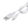 Jantoy 3.3ft White Micro USB PC Charging Cable Power Cord