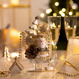 Valery Madelyn Christmas Tree Decorations Gold White Christmas Baubles 40pcs 60mm Shatterproof Baubles Set for Christmas Tree Balls Ornaments for Xmas Decoration