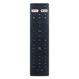Replaced IR Remote fit for Konka Smart Android TV H3 U5 Q7 Pro 32H31A 40H33A 43U55A 50Q75A 50U55A 55Q75A 55U55A 65Q75A 65U55A 75Q75A 75U55A Hitachi TV 40FHDGTV 32HDGTV CLE-1044