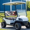 KEIAHUAN American Flag Bald Eagle Golf Cart Seat Covers Front