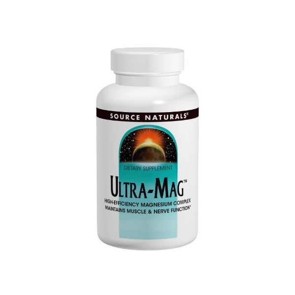 Source Naturals Ultra-Mag, 240 Tablets (Pack of 2)