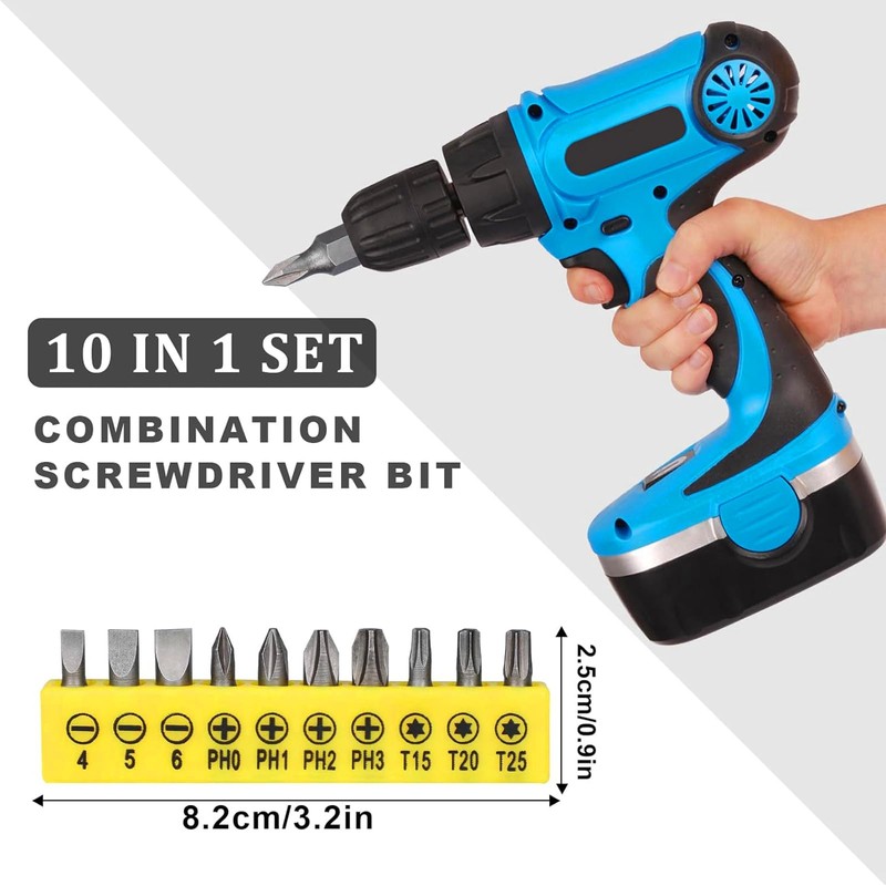 17Pcs Flexible Drill Bit Extension, Include 3Pcs Rotatable Socket Adapter